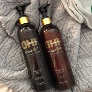CHI Argon Oil shampoo & conditioner